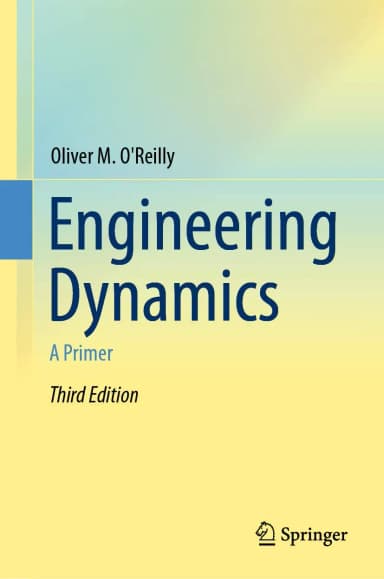 Image of - Engineering Dynamics A Primer | Third Edition | Hardcover