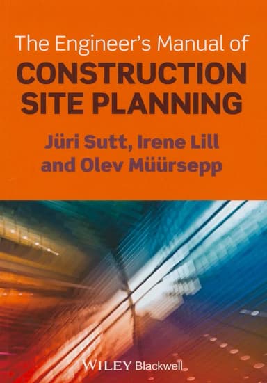 Image of - The Engineers Manual of Construction Site Planning | Paperback