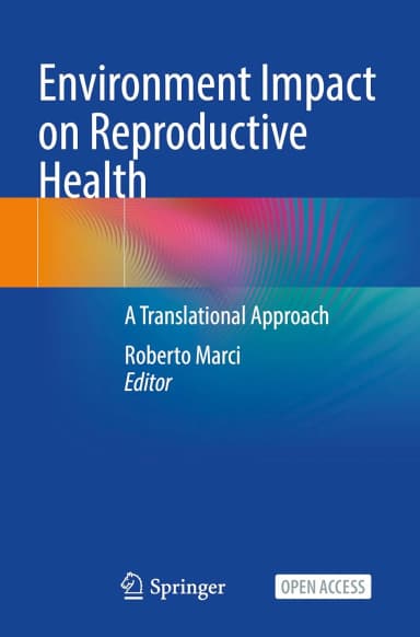 Image of - Environment Impact On Reproductive Health A Translational Approach | Paperback