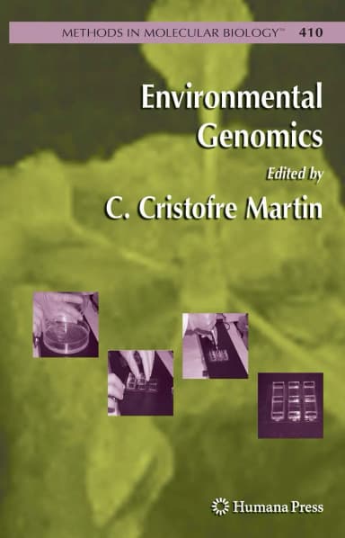 Image of - Environmental Genomics | Hardcover
