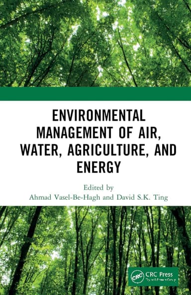 Image of - Environmental Management of Air Water Agriculture and Energy | Hardcover