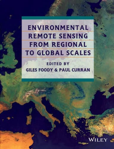 Image of - Environmental Remote Sensing from Regional to Global Scales | Paperback