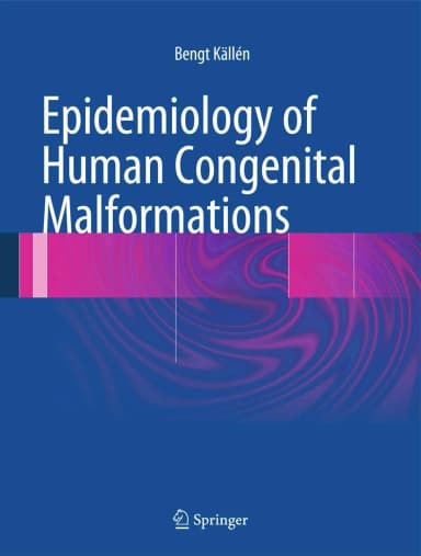 Image of - Epidemiology of Human Congenital Malformations | Hardcover