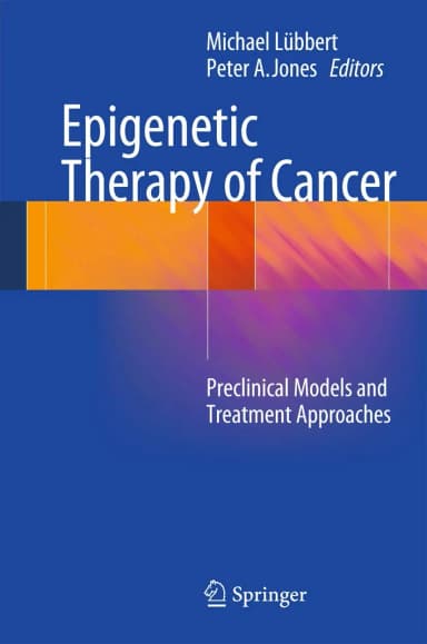 Image of - Epigenetic Therapy of Cancer | Hardcover