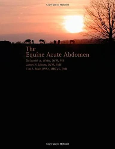 Image of - The Equine Acute Abdomen | Hardcover