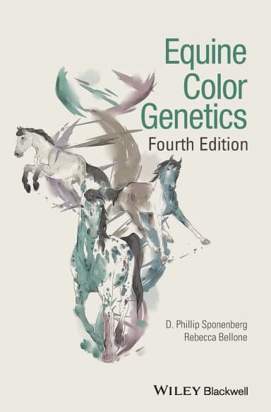 Image of - Equine Color Genetics | 4th Edition | Hardcover