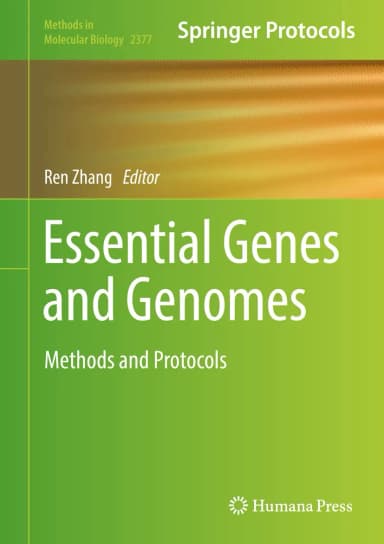 Image of - Essential Genes And Genomes Methods And Protocols | Hardcover
