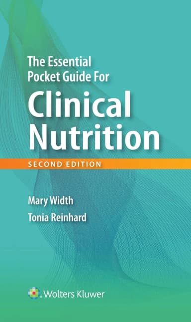 Image of - The Essential Pocket Guide for Clinical Nutrition | 2nd Edition | Paperback
