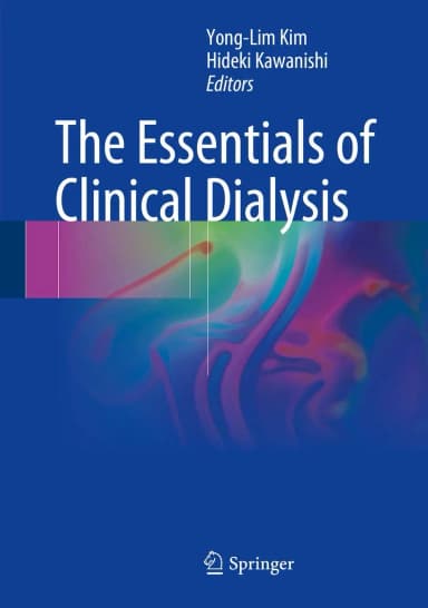 Image of - The Essentials of Clinical Dialysis | Hardcover