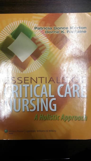 Image of - Essentials of Critical Care Nursing A Holistic Approach | Paperback