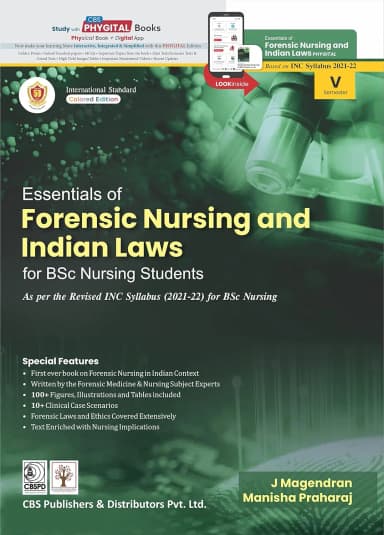 Image of - Essentials Of Forensic Nursing And Indian Laws For Bsc Nursing Students | Paperback