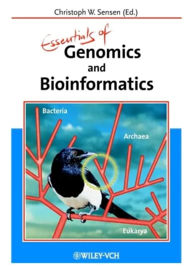 Image of - Essentials of Genomics and Bioinformatics | Paperback