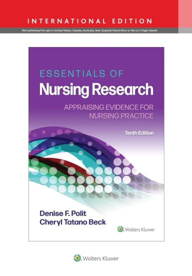 Image of - Essentials Of Nursing Research | 10th Edition | Paperback