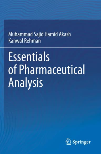 Image of - Essentials Of Pharmaceutical Analysis | Paperback