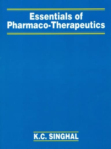 Image of - Essentials of Pharmaco-Therapeutics