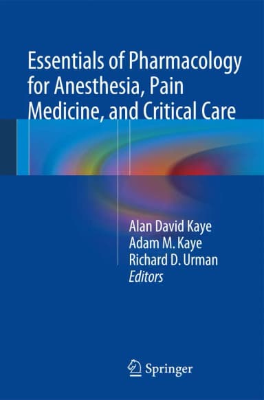 Image of - Essentials of Pharmacology for Anesthesia | Pain Medicine | and Critical Care | Paperback