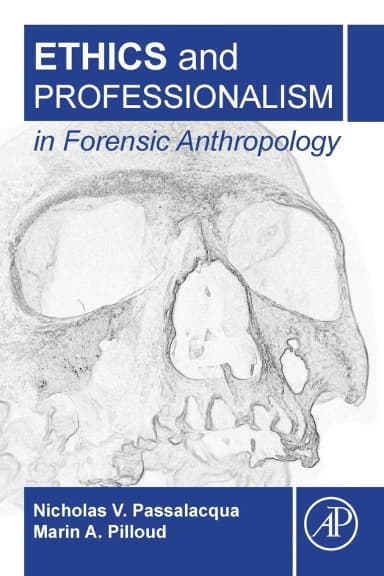 Image of - Ethics And Professionalism In Forensic Anthropology | Paperback