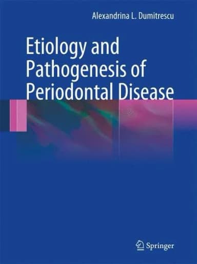 Image of - Etiology and Pathogenesis of Periodontal Disease | Hardcover