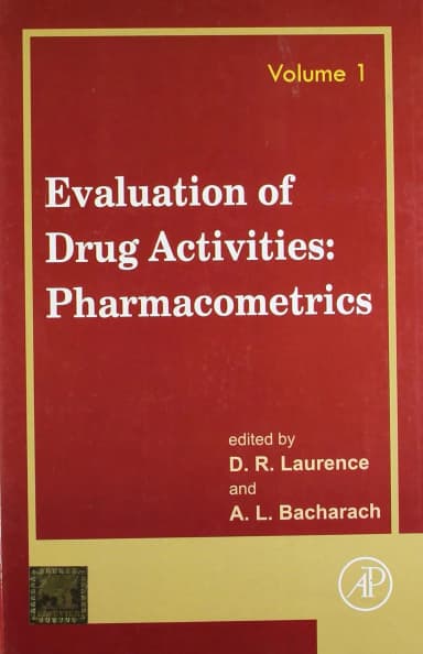 Image of - Evaluation of Drug Activities Pharmacokinetics | 2 Volume Set