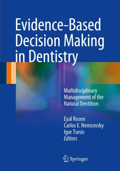 Image of - Evidence-Based Decision Making In Dentistry | Hardcover