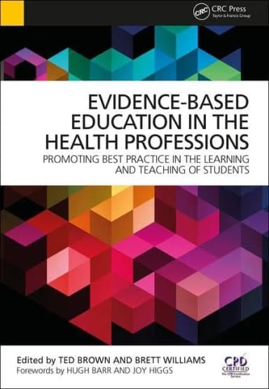 Image of - Evidence-Based Education in the Health Professions | Paperback