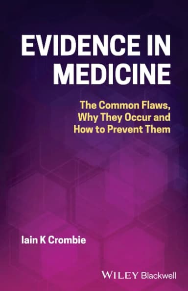 Image of - Evidence In Medicine The Common Flaws Why They Occur And How To Prevent Them | Paperback