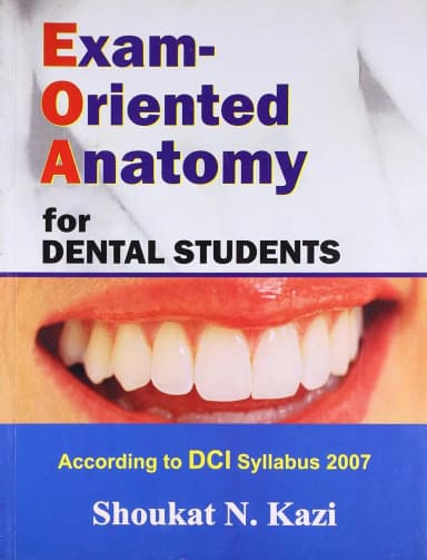 Image of - Exam-Oriented Anatomy for Dental Students | Paperback