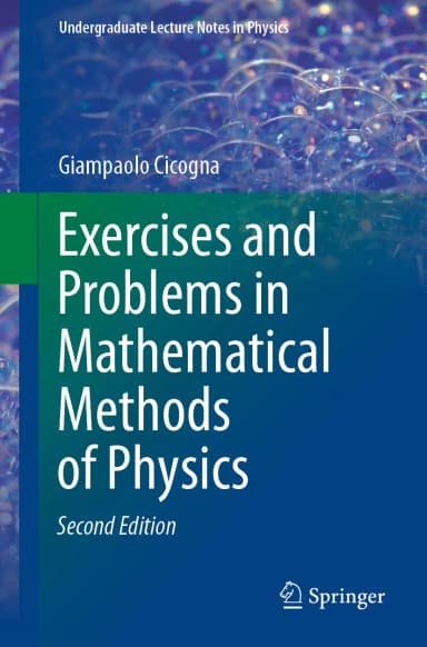 Image of - Exercises And Problems In Mathematical Methods Of Physics 2nd Edition | Paperback