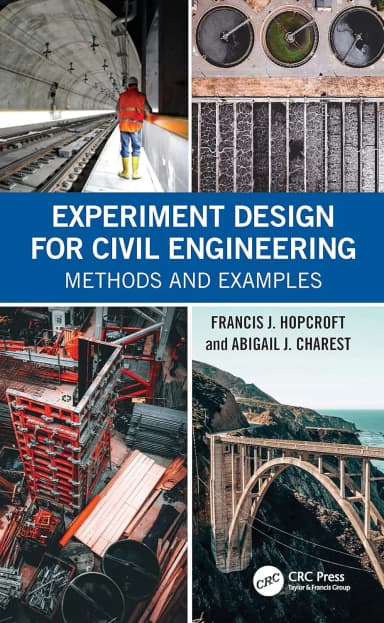 Image of - Experiment Design For Civil Engineering Methods And Examples | Hardcover