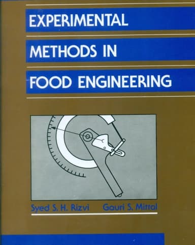 Image of - Experimental Methods in Food Engineering | Hardcover