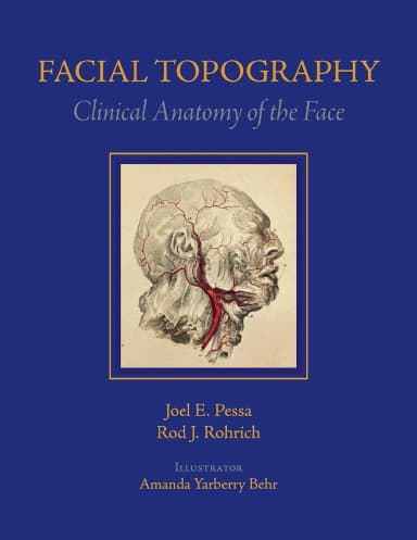 Image of - Facial Topography Clinical Anatomy of the Face | Hardcover
