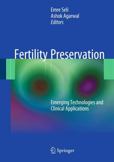 Image of - Fertility Preservation Emerging Technologies and Clinical Applications | Hardcover