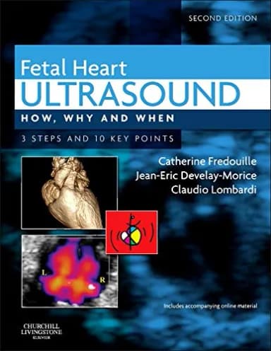 Image of - Fetal Heart Ultrasound How | Whye and When | 2nd Edition | Hardcover