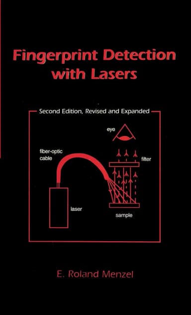 Image of - Fingerprint Detection with Lasers | Hardcover