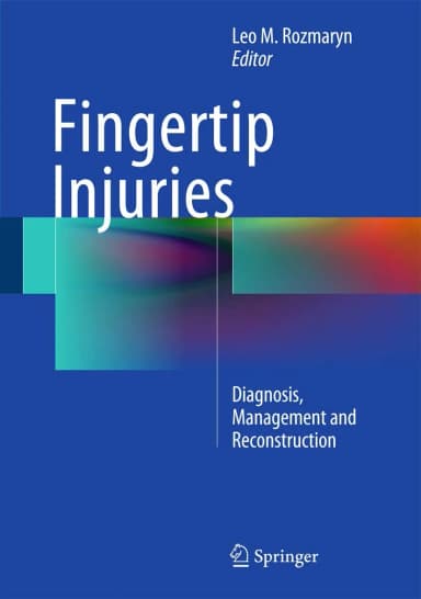 Image of - Fingertip Injuries Diagnosis | Management and Reconstruction | Hardcover