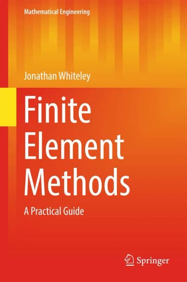 Image of - Finite Element Methods | Hardcover