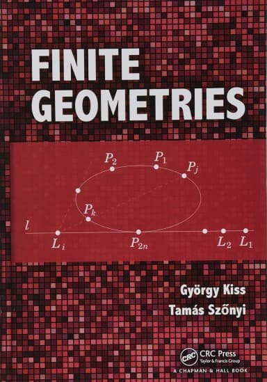 Image of - Finite Geometries | Hardcover