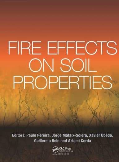 Image of - Fire Effects On Soil Properties | Hardcover