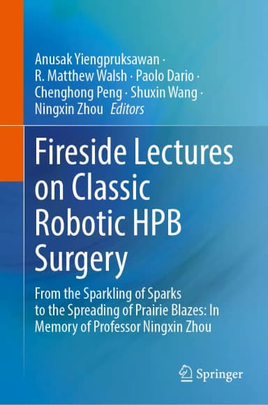 Image of - Fireside Lectures On Classic Robotic Hpb Surgery | Hardcover