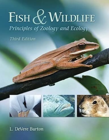 Image of - Fish and Wildlife Principles of Zoology and Ecology | Third Edition | Hardcover