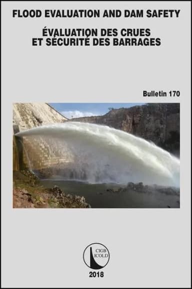 Image of - Flood Evaluation and Dam Safety | Paperback