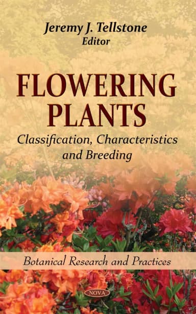 Image of - Flowering Plants Classification | Characteristics and Breeding | Hardcover