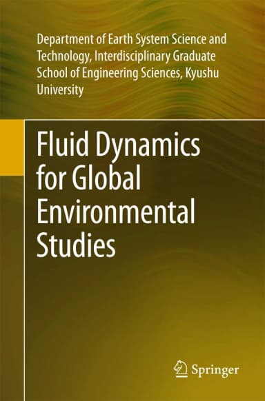 Image of - Fluid Dynamics for Global Environmental Studies | Paperback