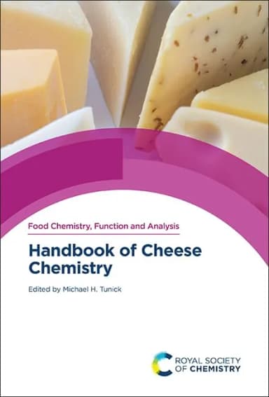 Image of - Food Chemistry Function And Analysis Handbook Of Cheese Chemistry | Hardcover