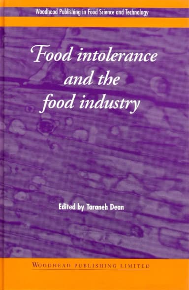 Image of - Food Introlerance and the Food Industry