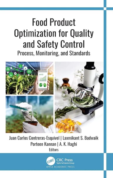 Image of - Food Product Optimization For Quality And Safety Control | Hardcover