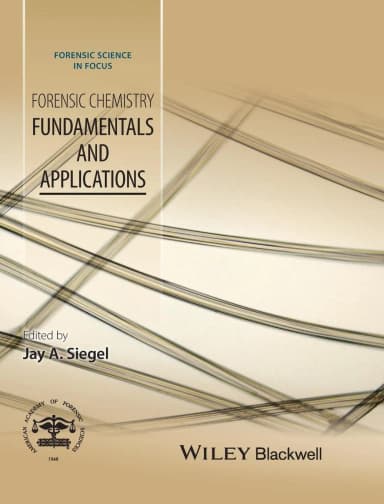 Image of - Forensic Chemistry Fundamentals and Applications | Hardcover