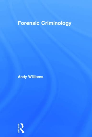 Image of - Forensic Criminology | Hardcover