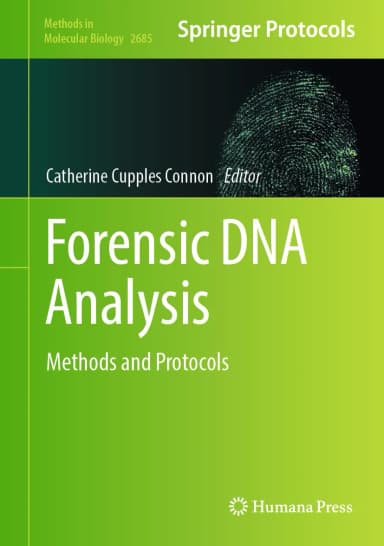 Image of - Forensic Dna Analysis Methods And Protocols | Hardcover