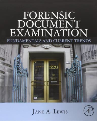 Image of - Forensic Document Examination Fundamentals and Current Trends | Hardcover